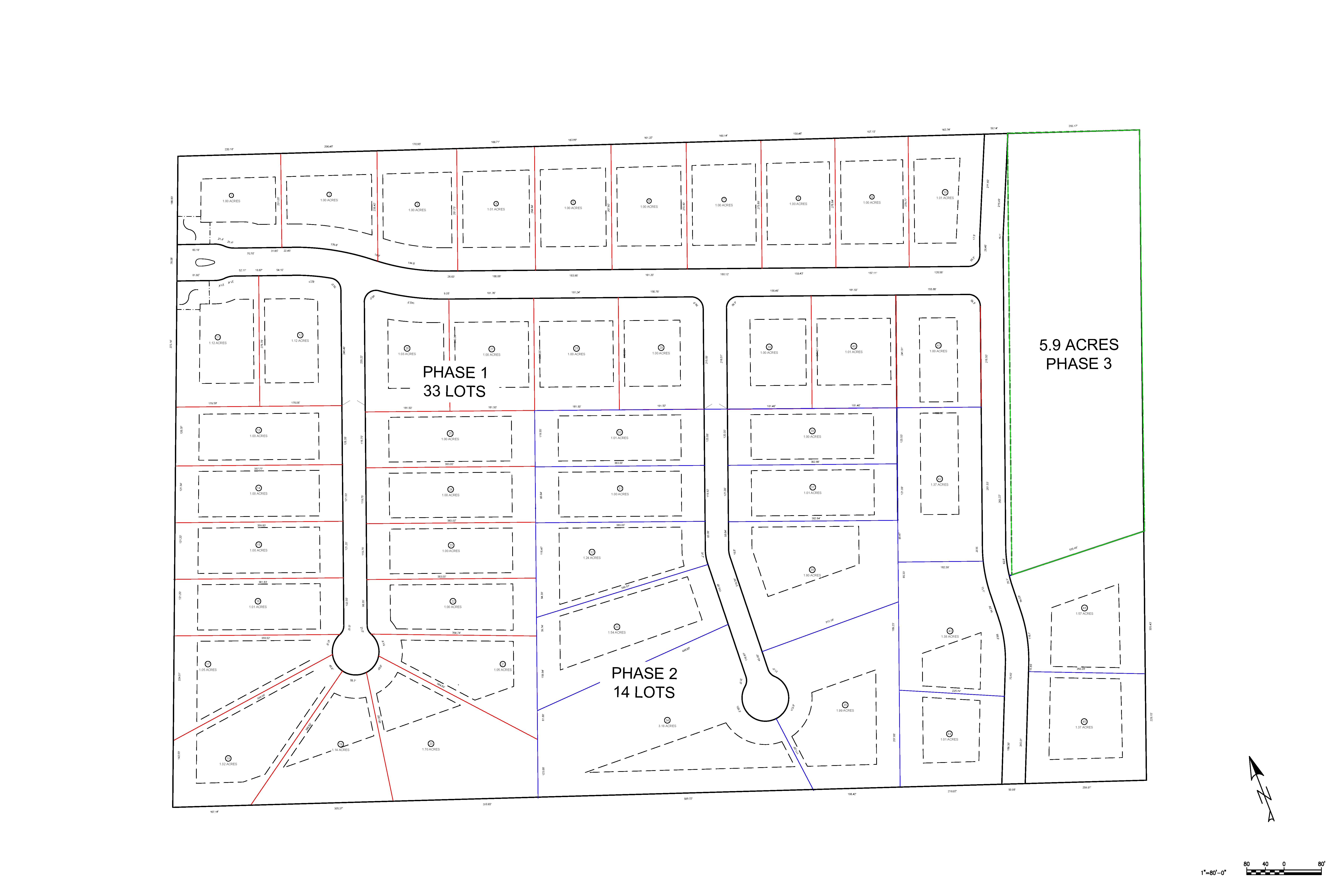 Saddler's Ridge at Keene — Phased Site Plan by Palmer Engineering
